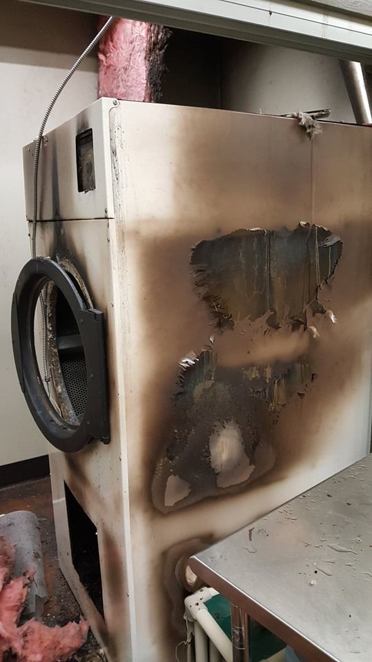 Dryer fire